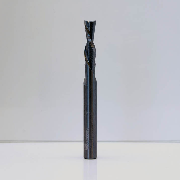 Vortex 1328 – 2-Flute Downcut Finishing Spiral Router Bit – 7/32 in Diameter