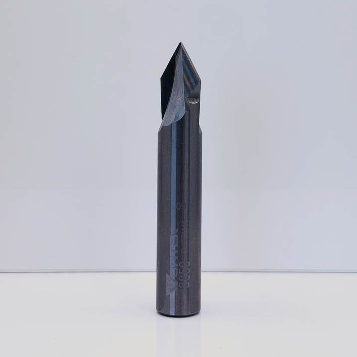 Vortex 3850 – 60-Degree V-Point Router Bit – 1/2 in Diameter