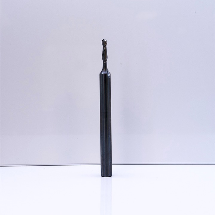 Royce Ayr 2 Flute Upcut Ballnose – 1/8 Diameter – 1/2 Cut – 1/4 Shank – 2-1/2 Overall Length