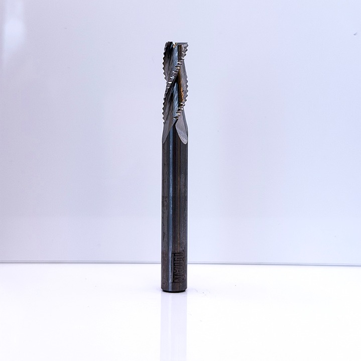 Royce Ayr R60-01704 - Solid Carbide High Helix Ripper Upcut Router Bit - 1/2 in Dia x 1-5/8 in Cut x RH