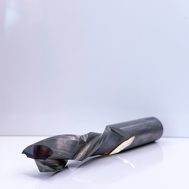 Royce Ayr R60-11408 - Solid Carbide Double Flute Compression Router Bit - 3/4 in Dia x 2-1/2 in Cut x RH