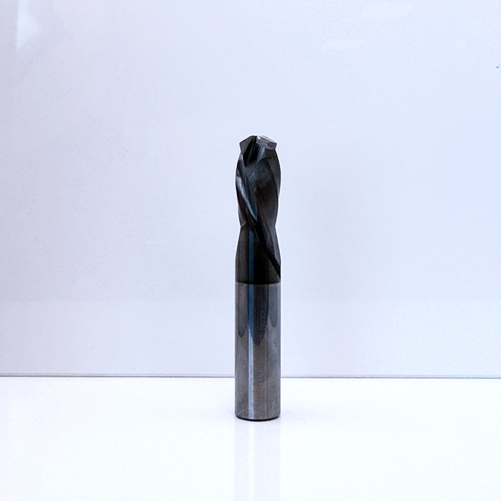 Royce Ayr R60-12003UM - Solid Carbide Double Flute Mortise Compression Router Bit - 1/2 in Dia x 7/8 in Cut x RH