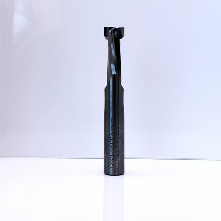 Royce Ayr R60-15004 - Solid Carbide Low Helix Compression Router Bit - 1/2 in Dia x 1-1/8 in Cut x RH