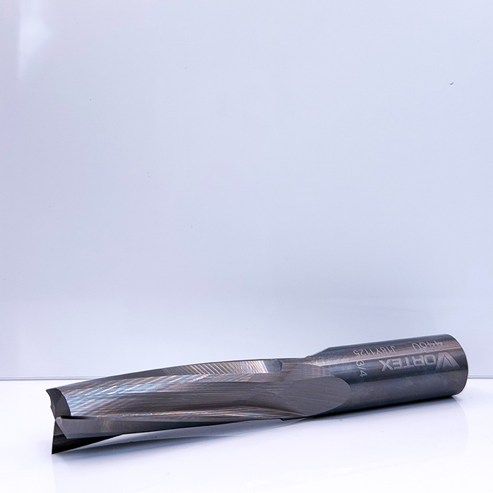 Vortex 4480 – 3-Flute Low-Helix Upcut Finishing Router Bit – 3/4 in Diameter