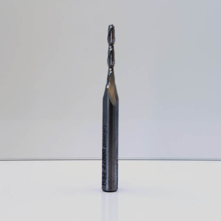 Royce Ayr 2-Flute Upcut Solid Carbide Router Bit - 1/8" Diameter x 3/4" Cut