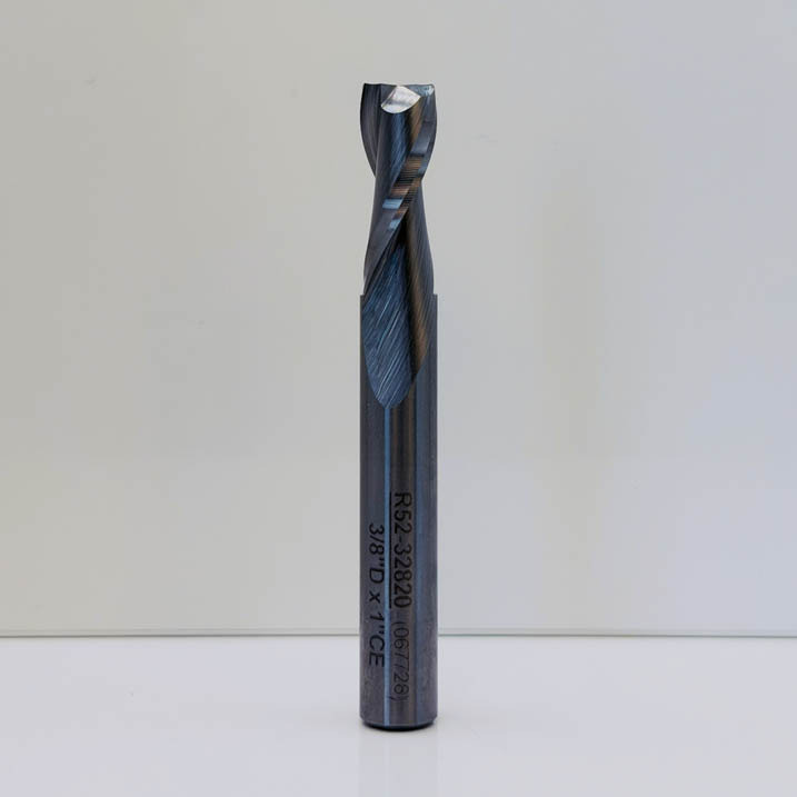 Royce Ayr 2-Flute Upcut Spiral Router Bit - 3/8" Dia x 1" Cut