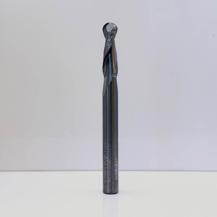 Royce Ayr 2 Flute Upcut Ballnose – 3/8 Diameter – 1-1/4 Cut – 3/8 Shank – 4 Overall Length