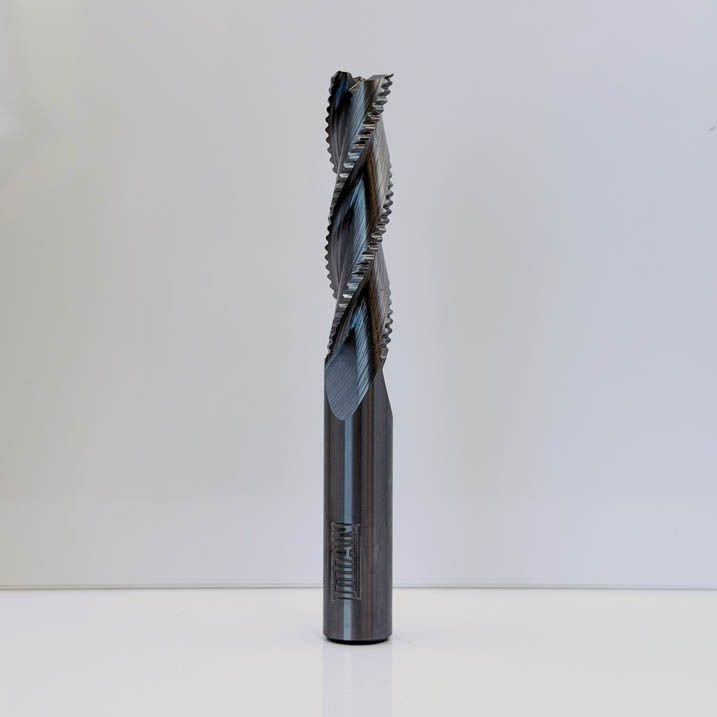 Royce Ayr R60-01711 - Solid Carbide High Helix Ripper Upcut Router Bit - 1/2 in Dia x 2 in Cut x RH