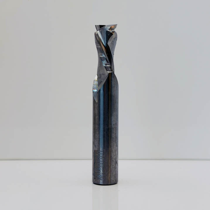 Royce Ayr R60-11011 - Solid Carbide Chipbreaker Compression Router Bit - 1/2 in Dia x 7/8 in Cut x RH
