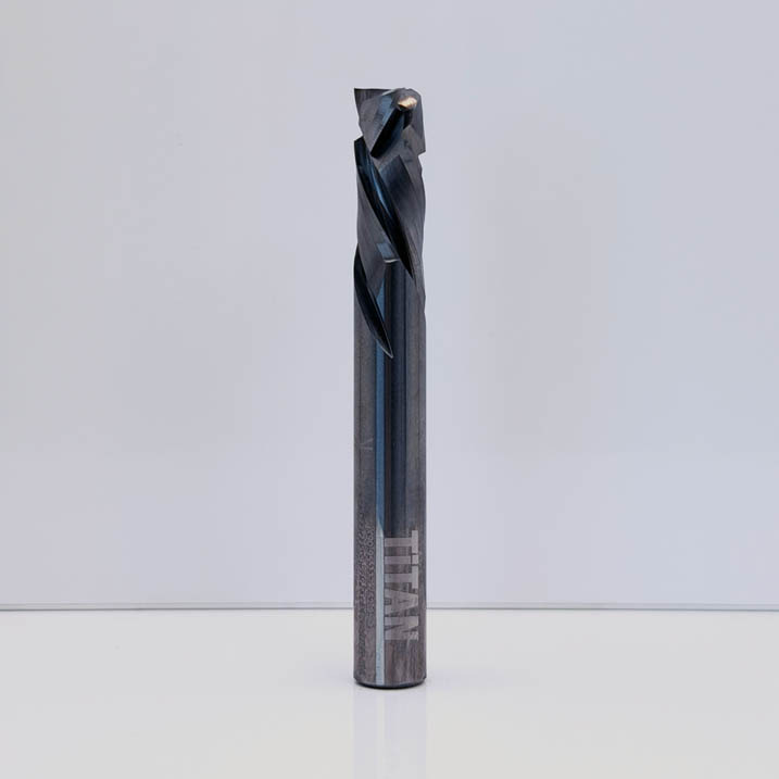 ITA Tools Premium Compression Router Bit — 9.525 mm, 3+3 Platinum