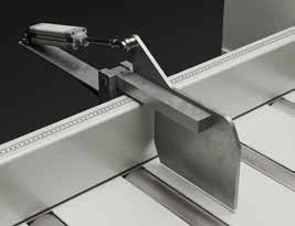 Optional pneumatic stop for Salvamac Legend support tables