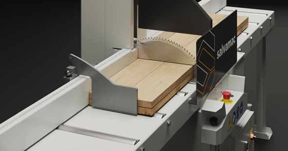 Legend 400 blade guard and cutting zone with wood stock