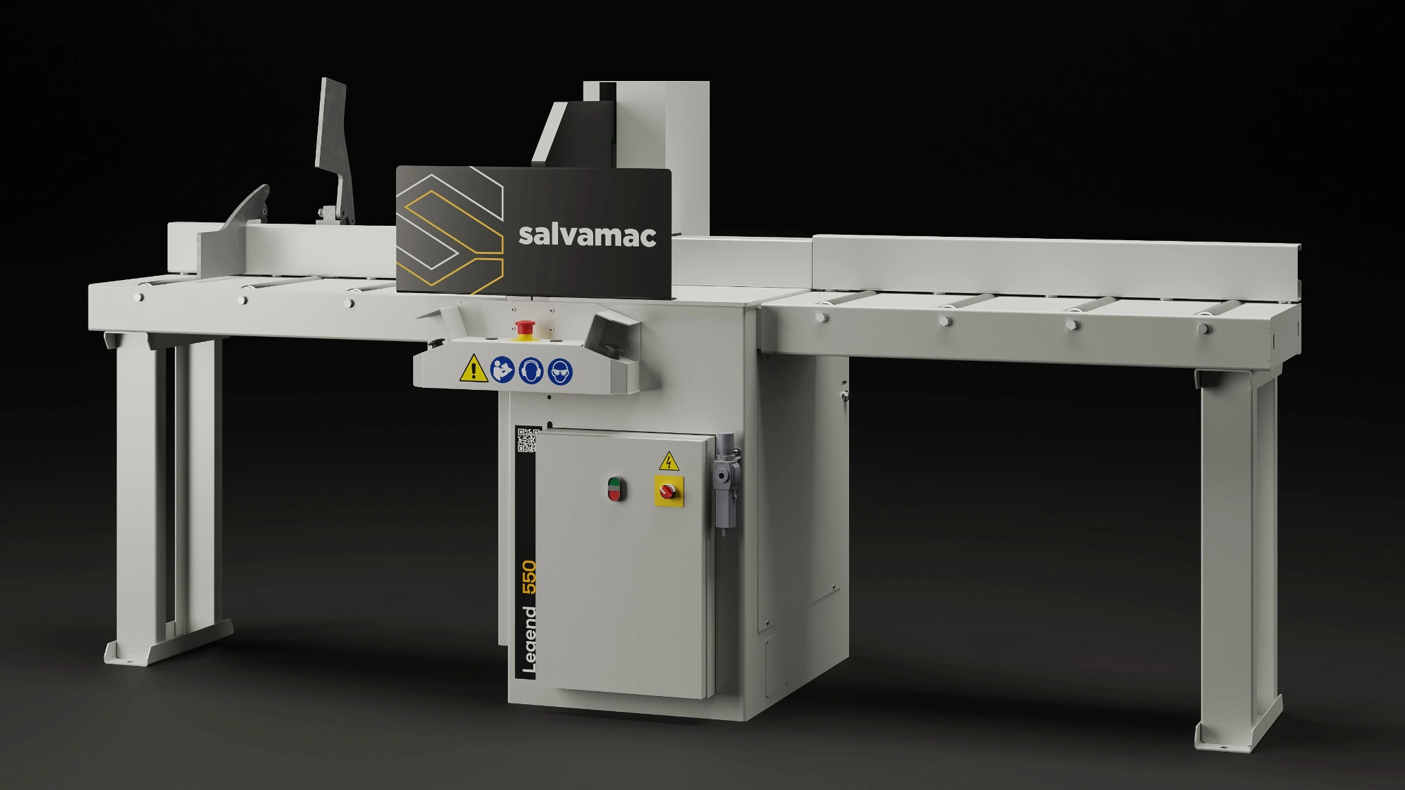 Salvamac Legend 550 semi-automatic upstroke crosscut saw