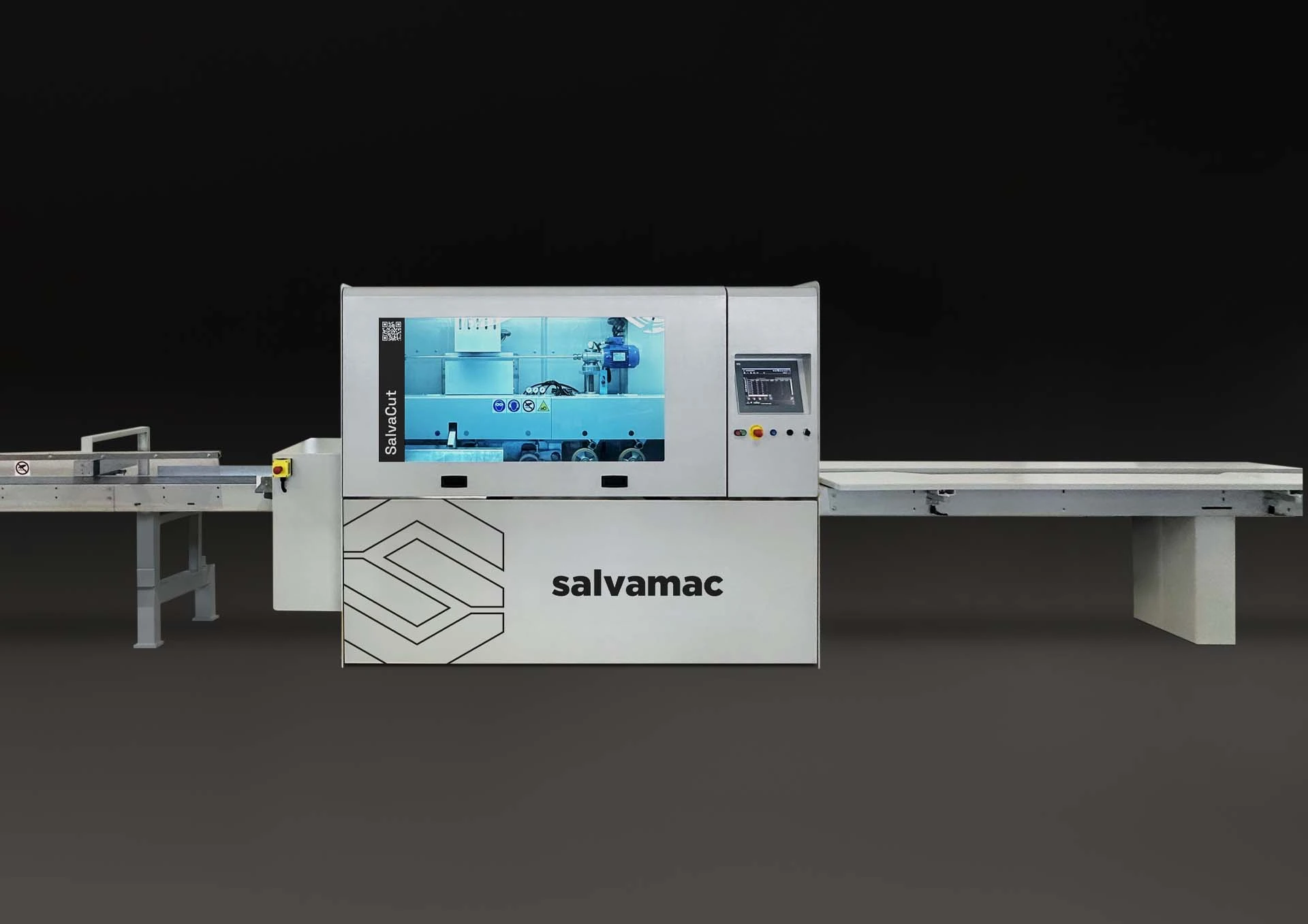 Salvamac SalvaCut 5000 complete optimizing crosscut saw