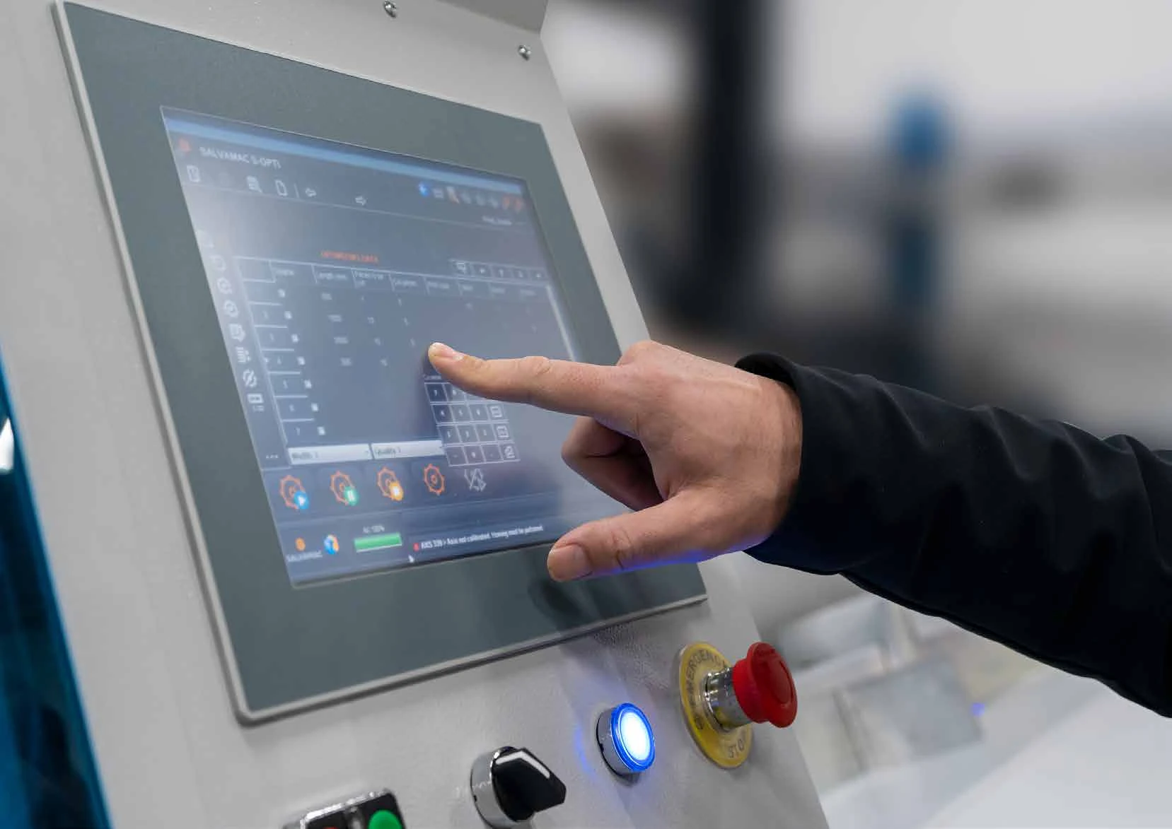 Salvamac operating control system