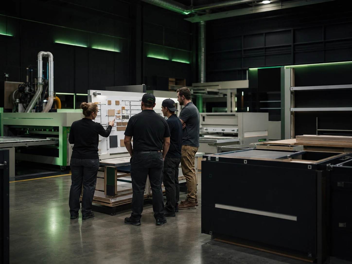 Lean training restores cabinet production capacity case study