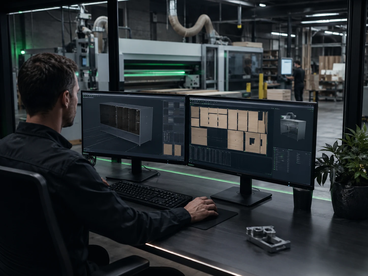 Custom cabinet work becomes production-ready data case study