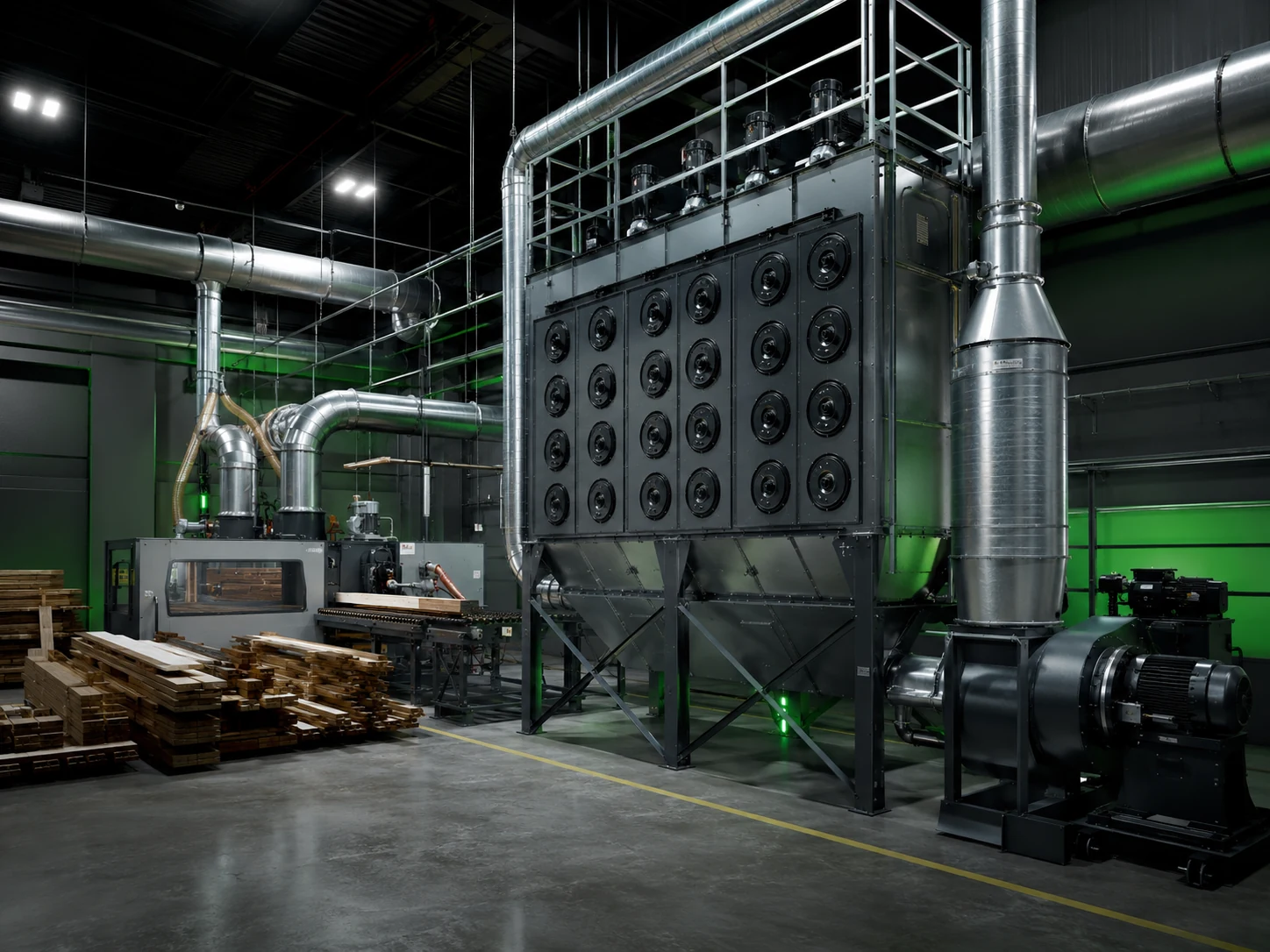 Dust extraction removes recurring production stoppages case study