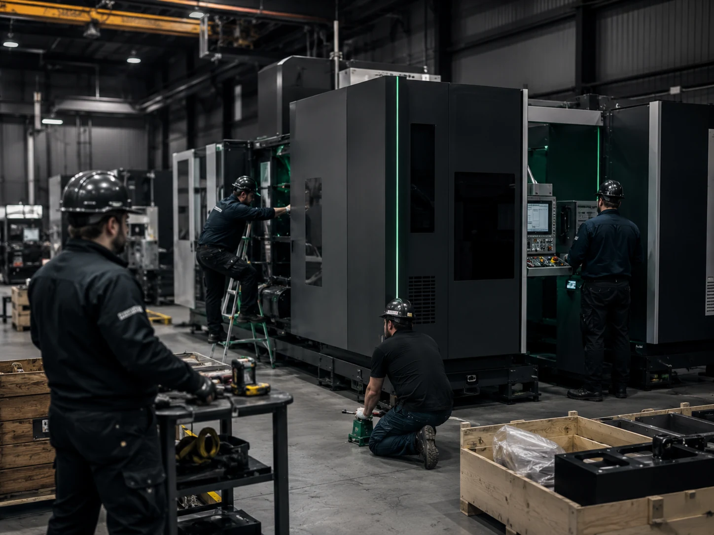 Equipment buying starts with the complete production system production application