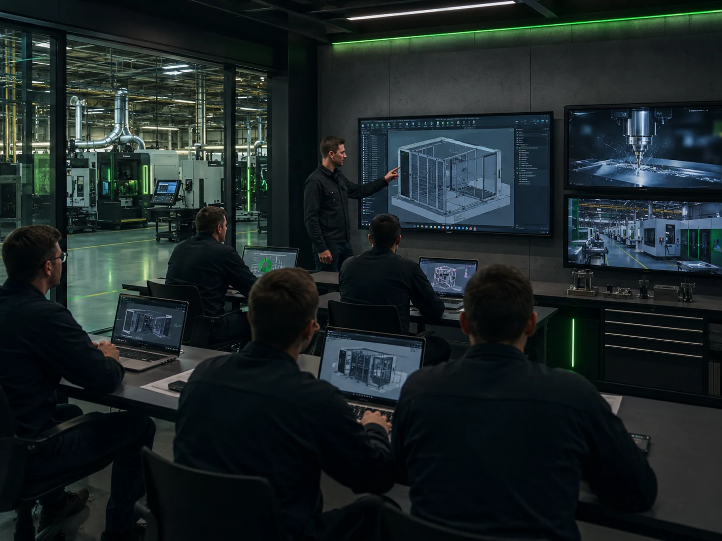 Training and handoff standards remove downstream questions production application