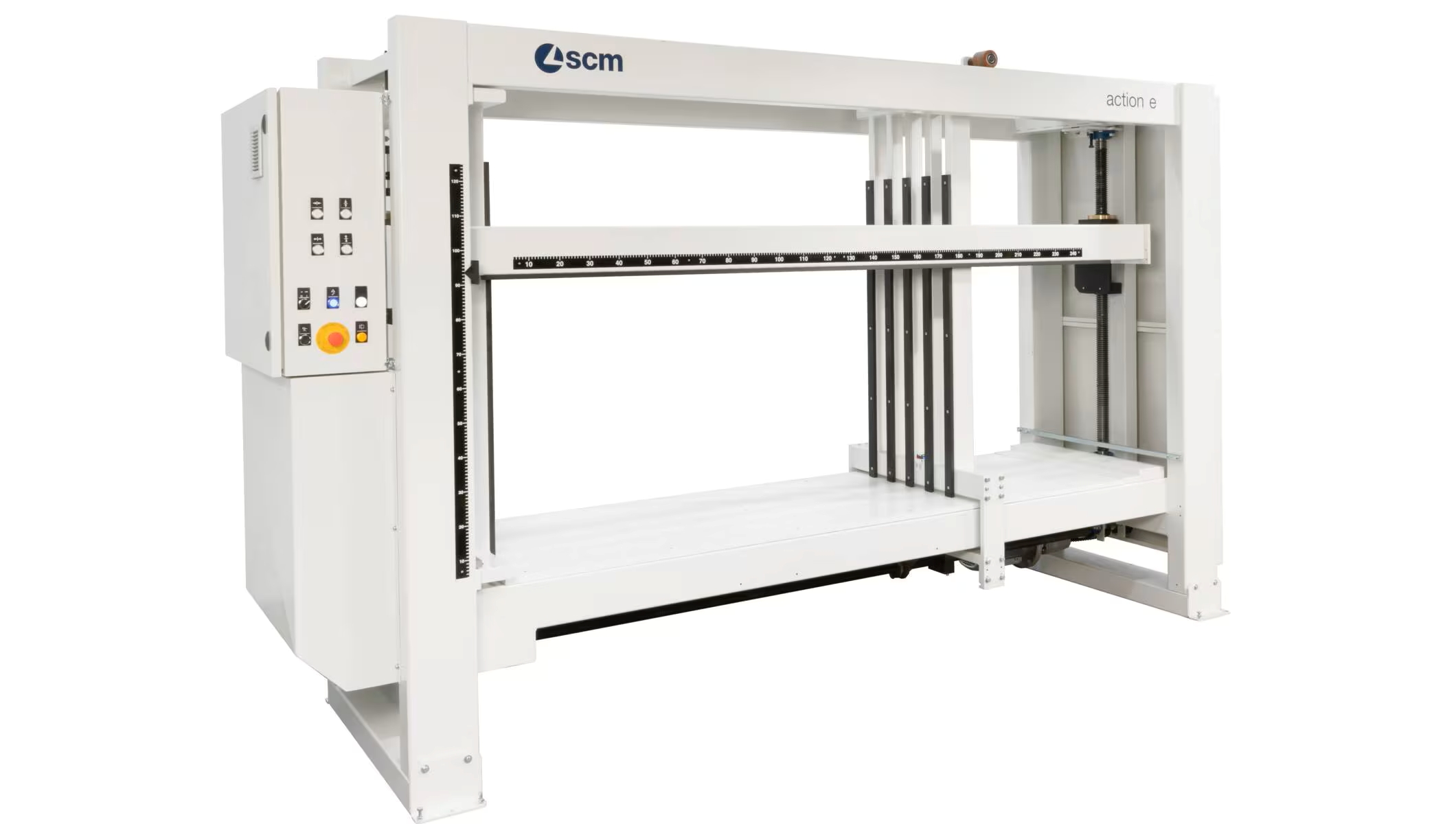 SCM Action E legacy electro-mechanical cabinet clamp presentation