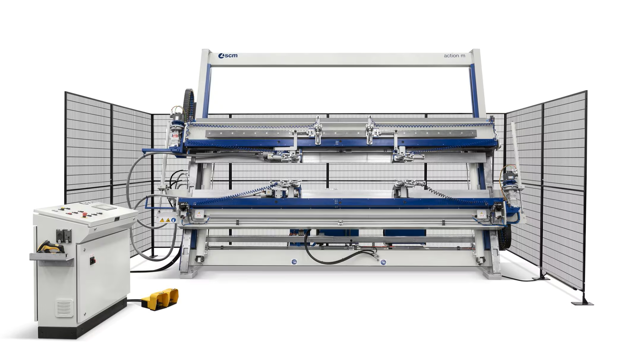 SCM Action M CNC legacy vertical frame press presentation