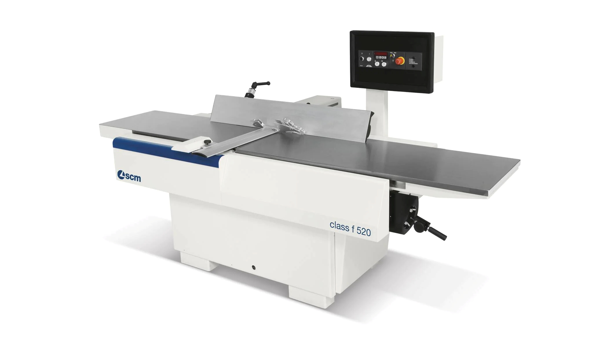 SCM Class F 520 and Class F 410 professional surface planer jointers