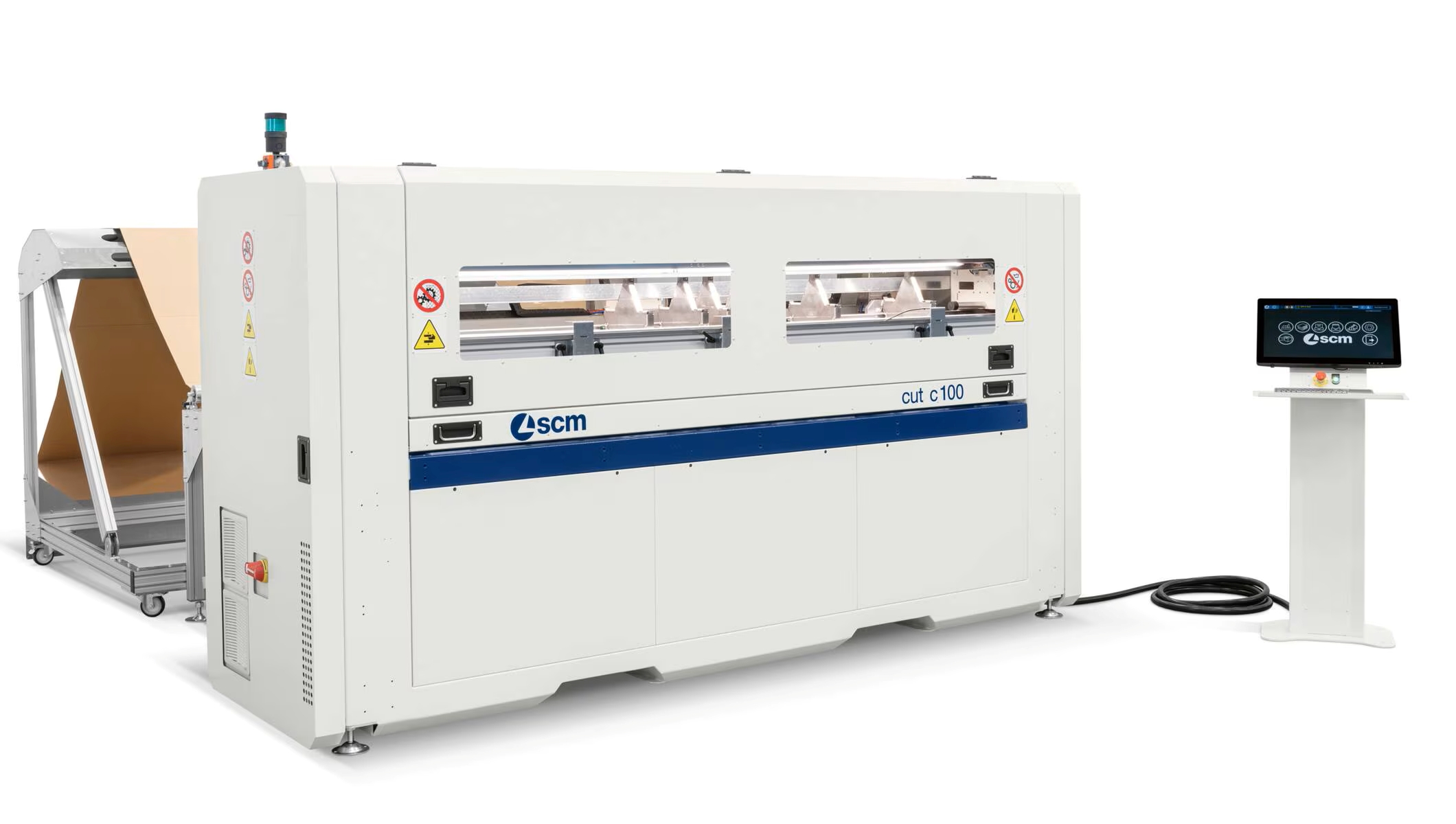 SCM Cut C 100 end-of-line packaging machine