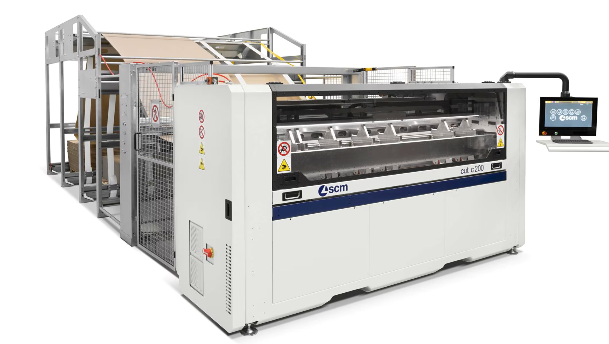 SCM Cut C 200 end-of-line packaging machine