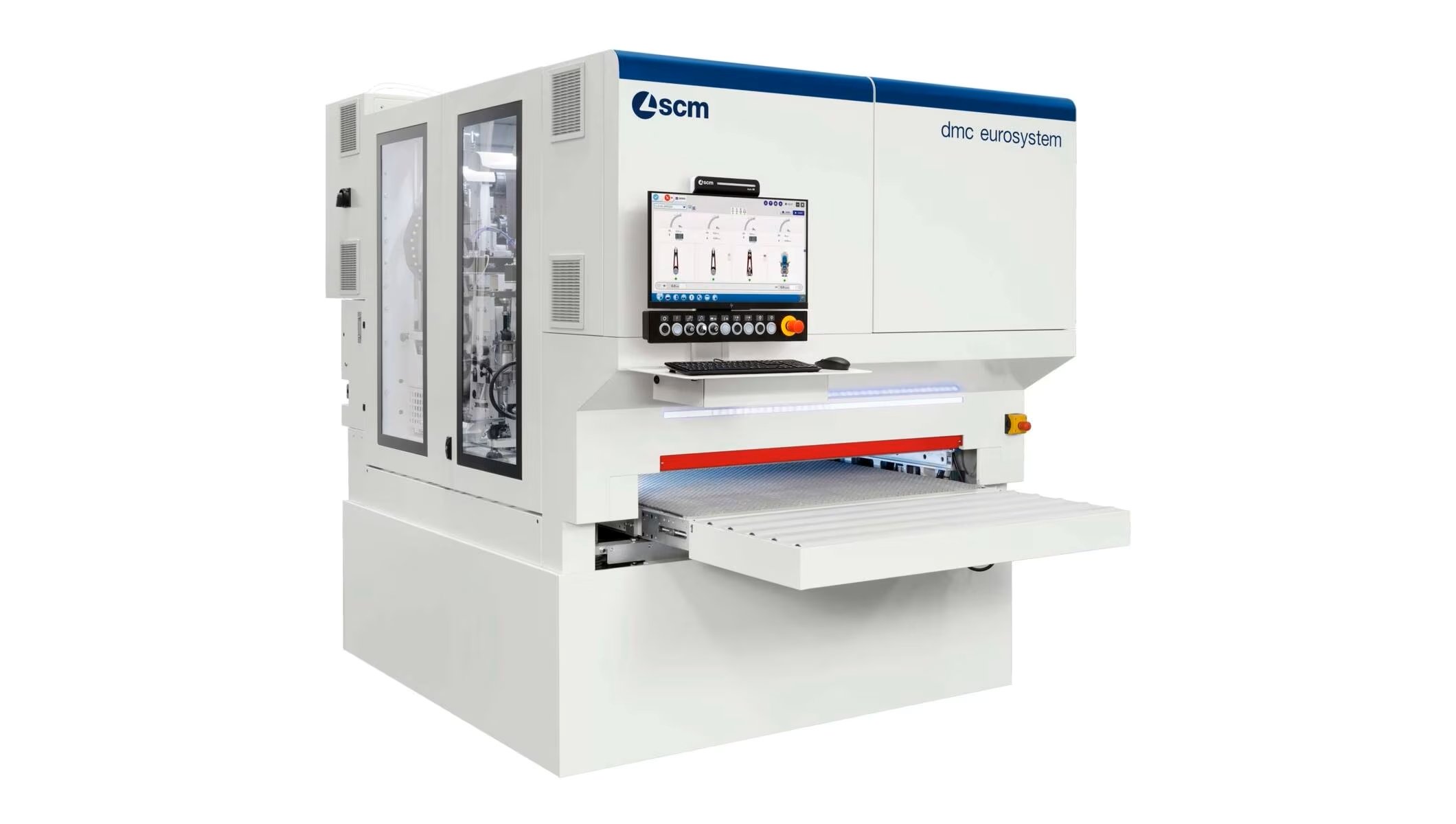 SCM DMC Eurosystem wide belt sander