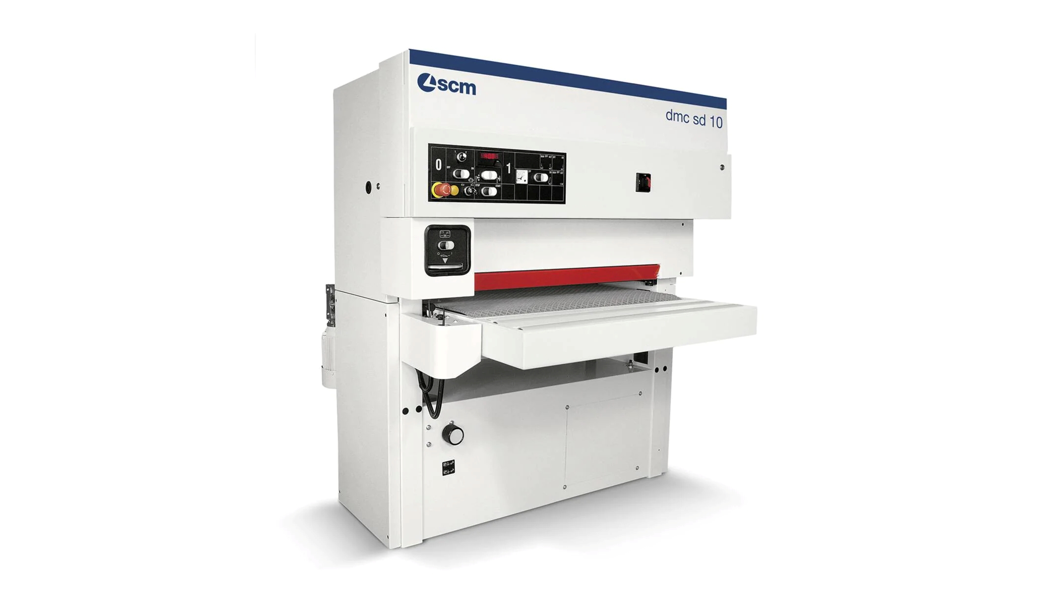 SCM DMC SD 10 wide-belt sanding and calibrating machine