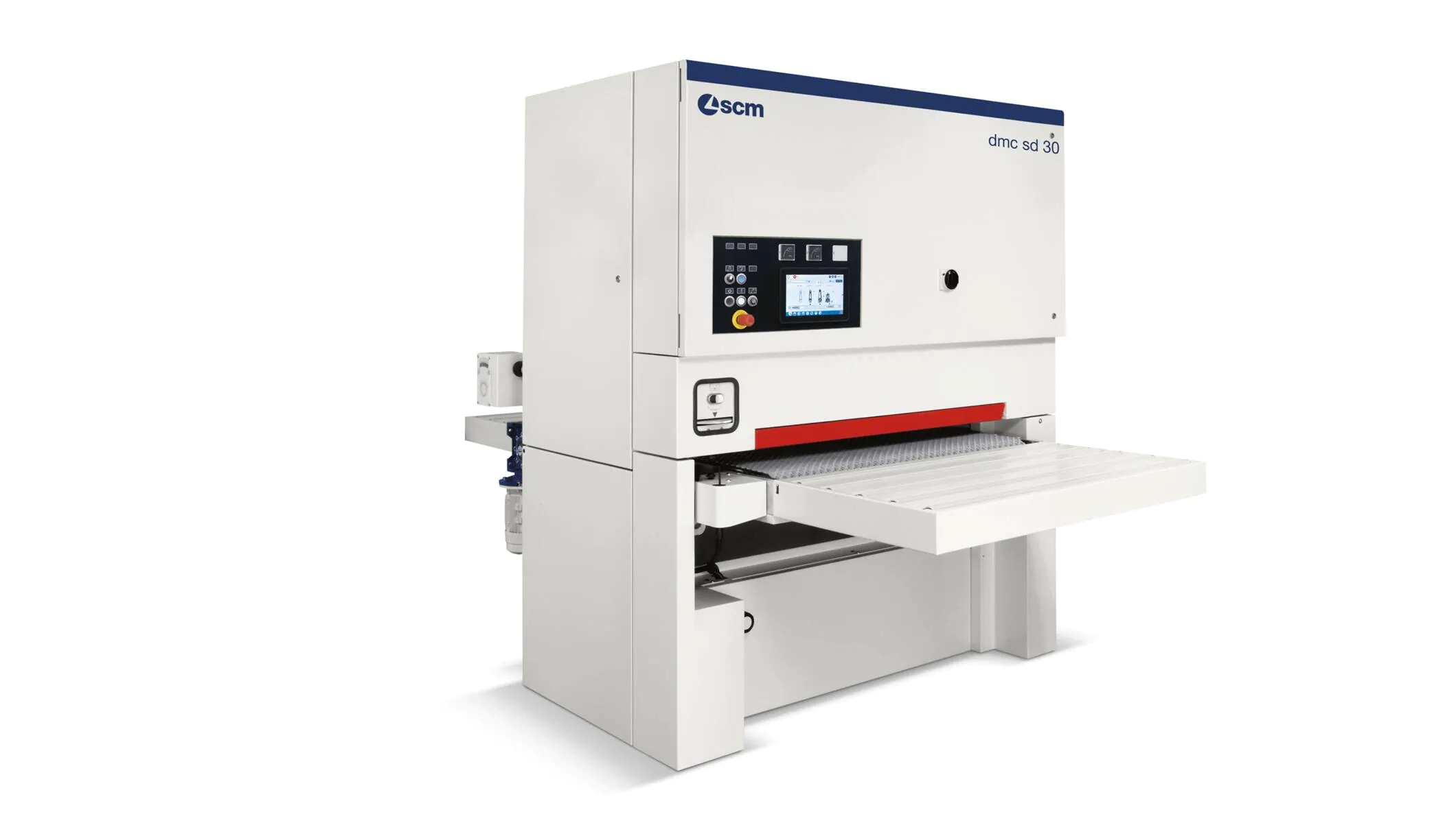 SCM DMC SD 30 wide-belt sanding and calibrating machine