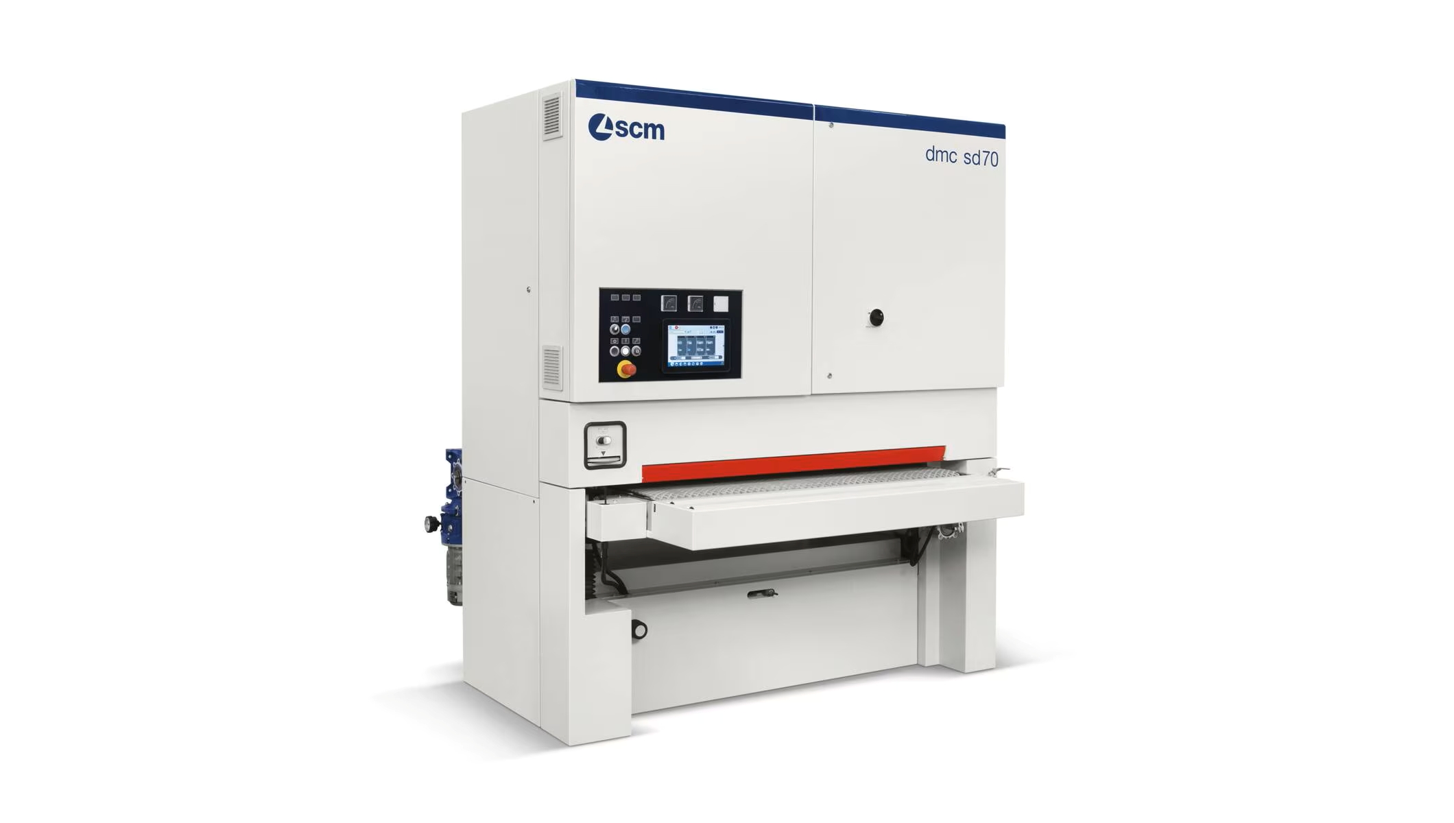 SCM DMC SD 70 wide-belt sanding and calibrating machine