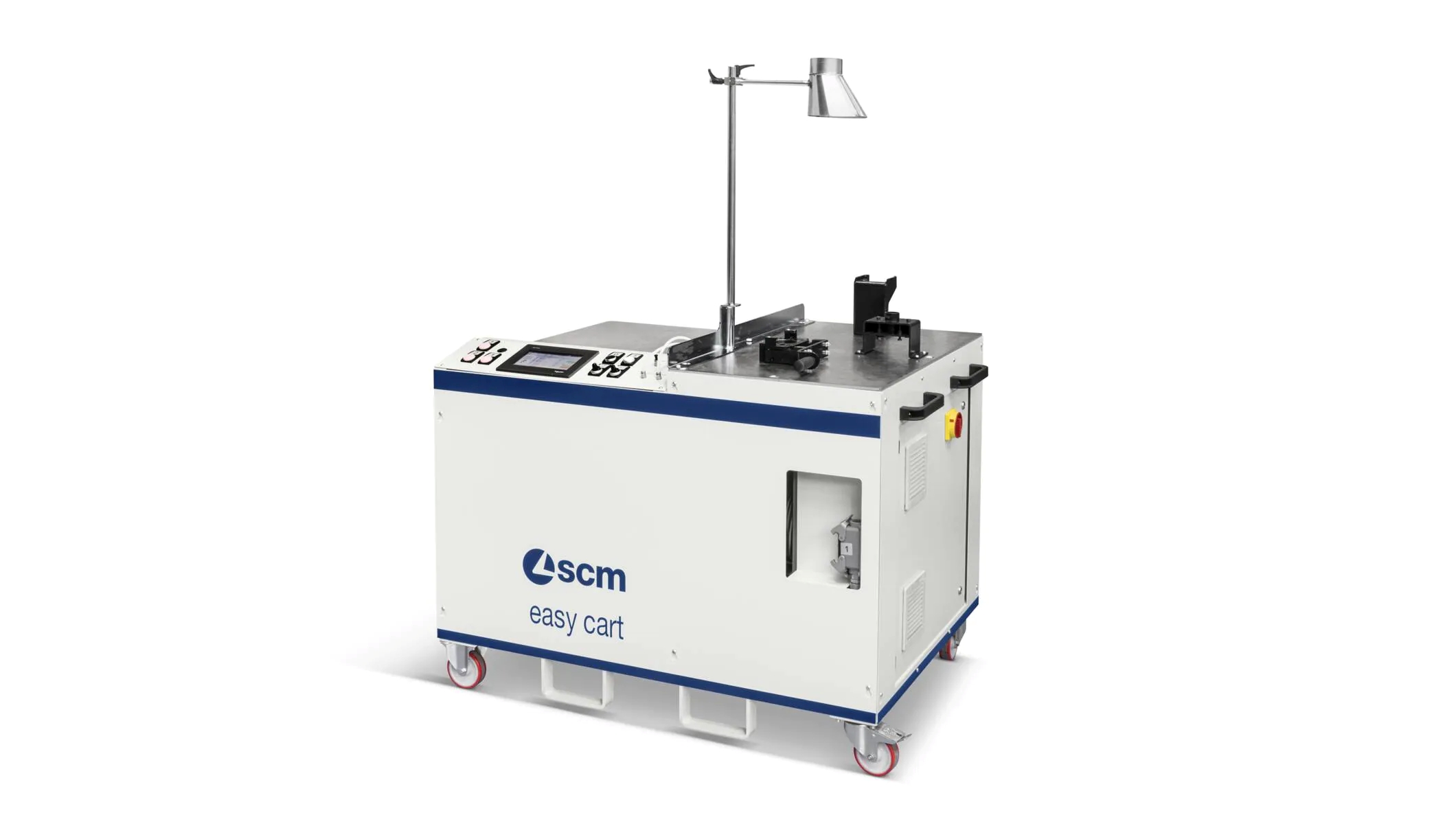 SCM Easy Cart glue-pot management and maintenance cart