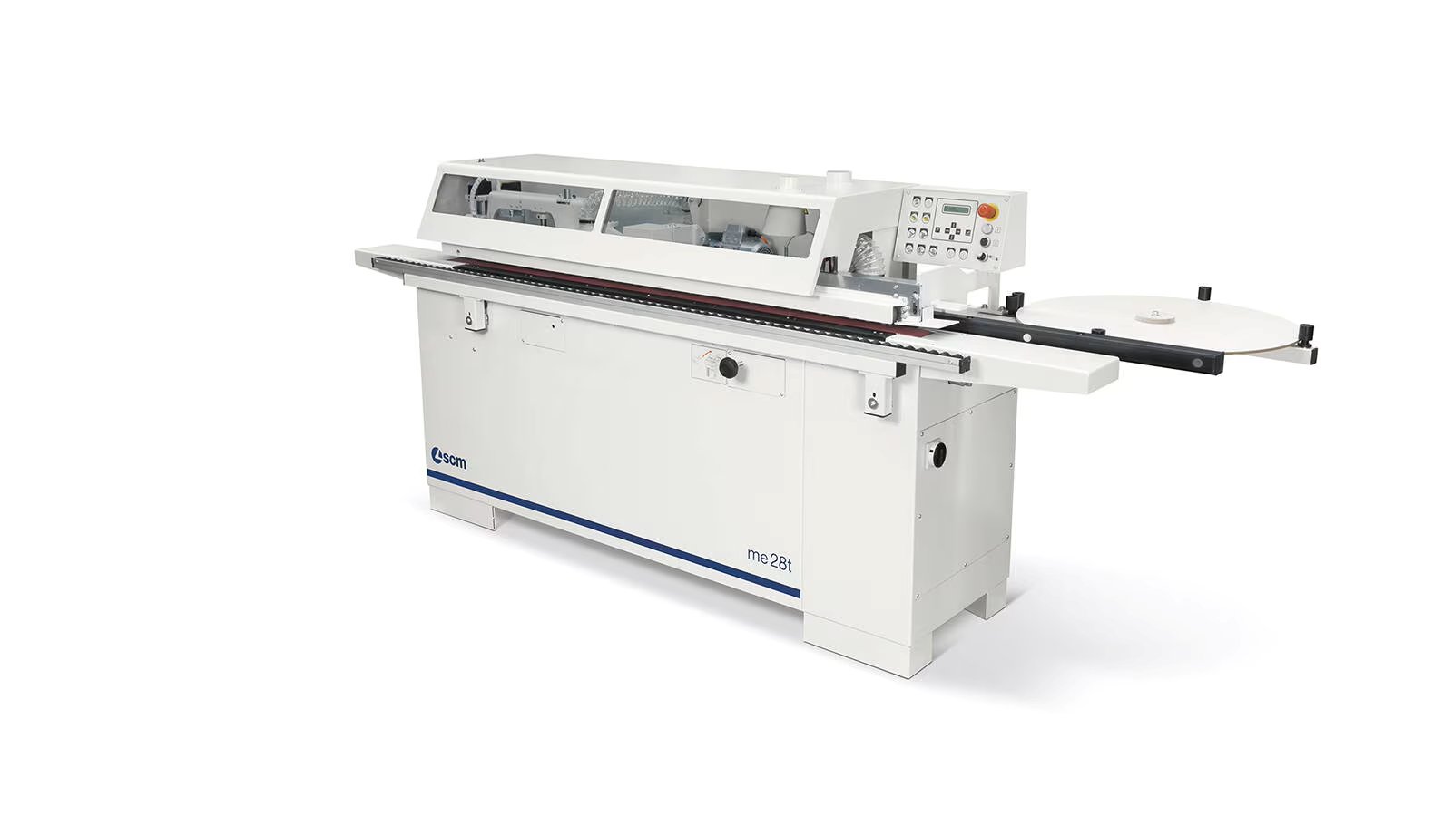 SCM ME 28T automatic edge bander with pre-milling
