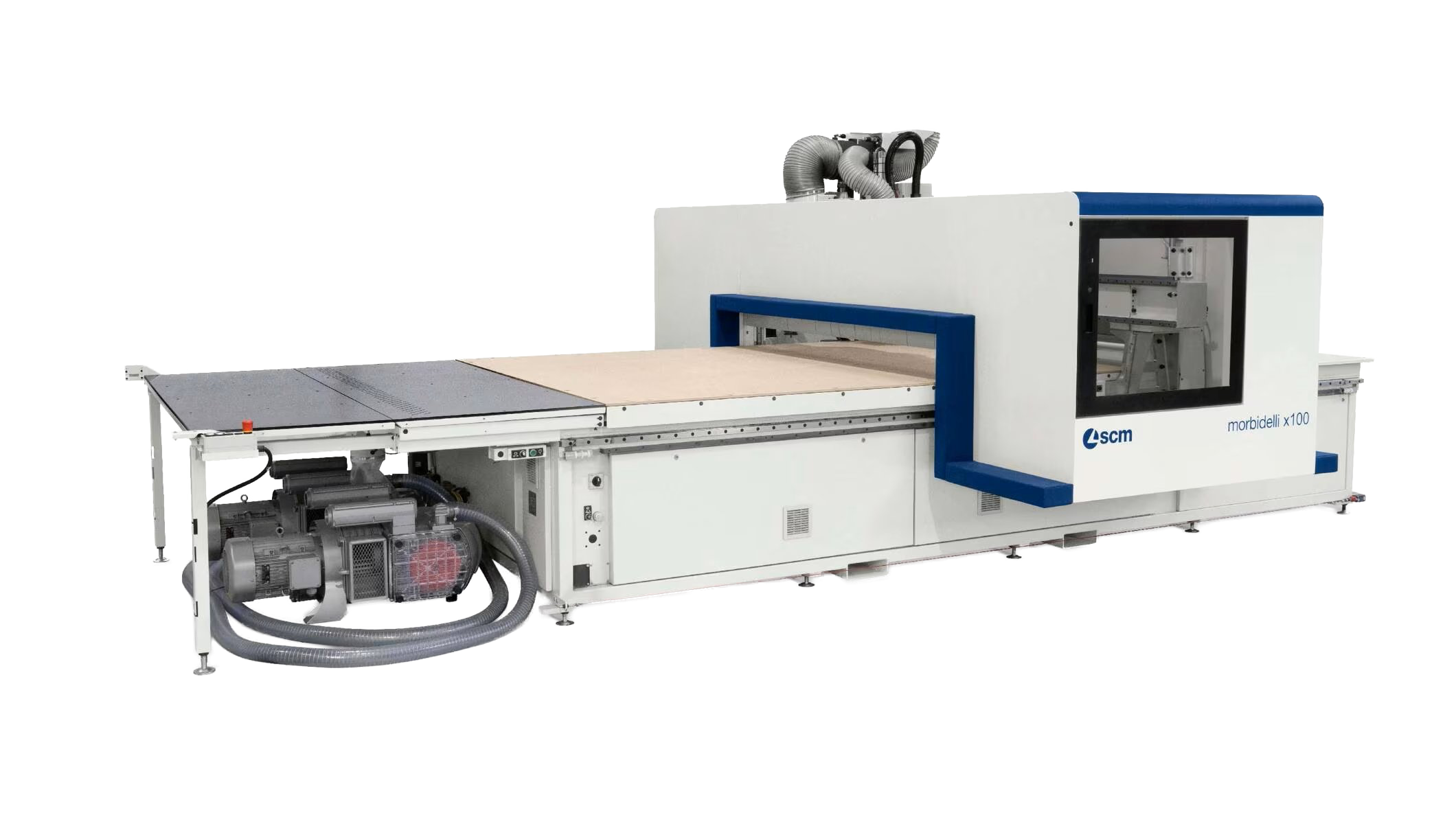SCM Morbidelli X100 CNC router for AGT panel processing