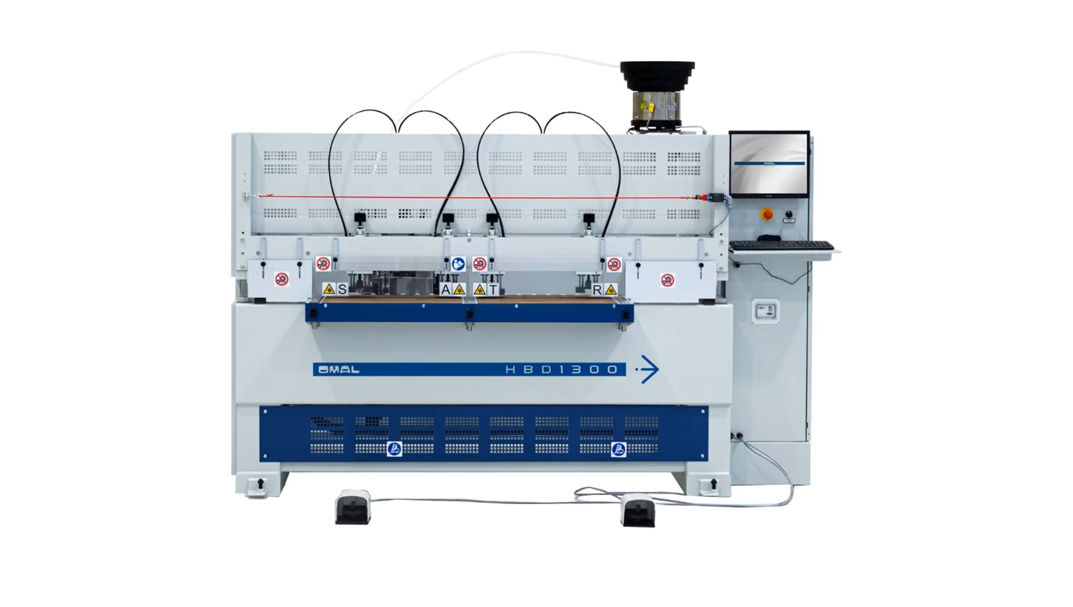 SCM Omal HBD 1300 dowel construction machine