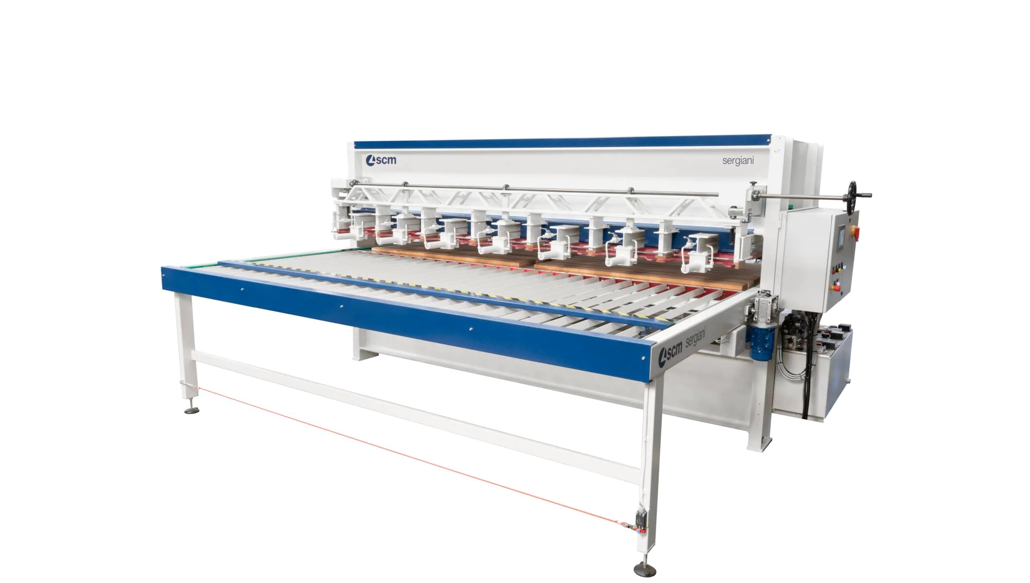 SCM Sergiani GSL-A continuous edge-glued panel press