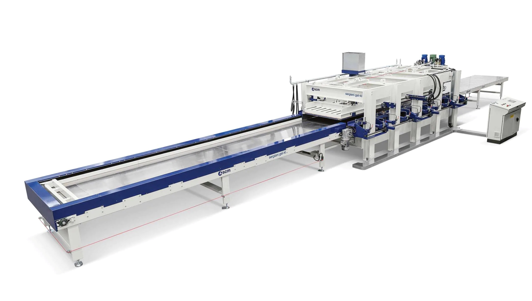 SCM Sergiani GSL-KL structural timber panel press