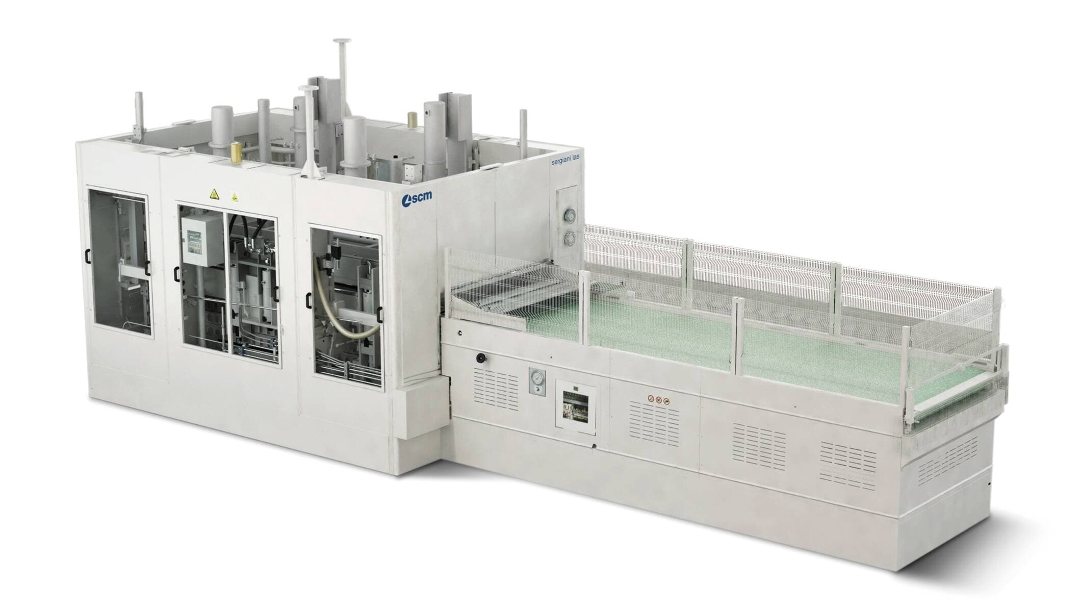 SCM Sergiani LAS continuous-cycle press line