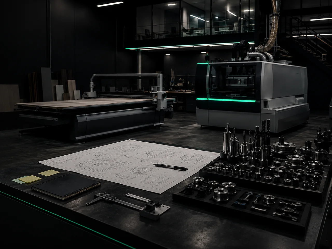 Tooling, parts, and machine configuration review