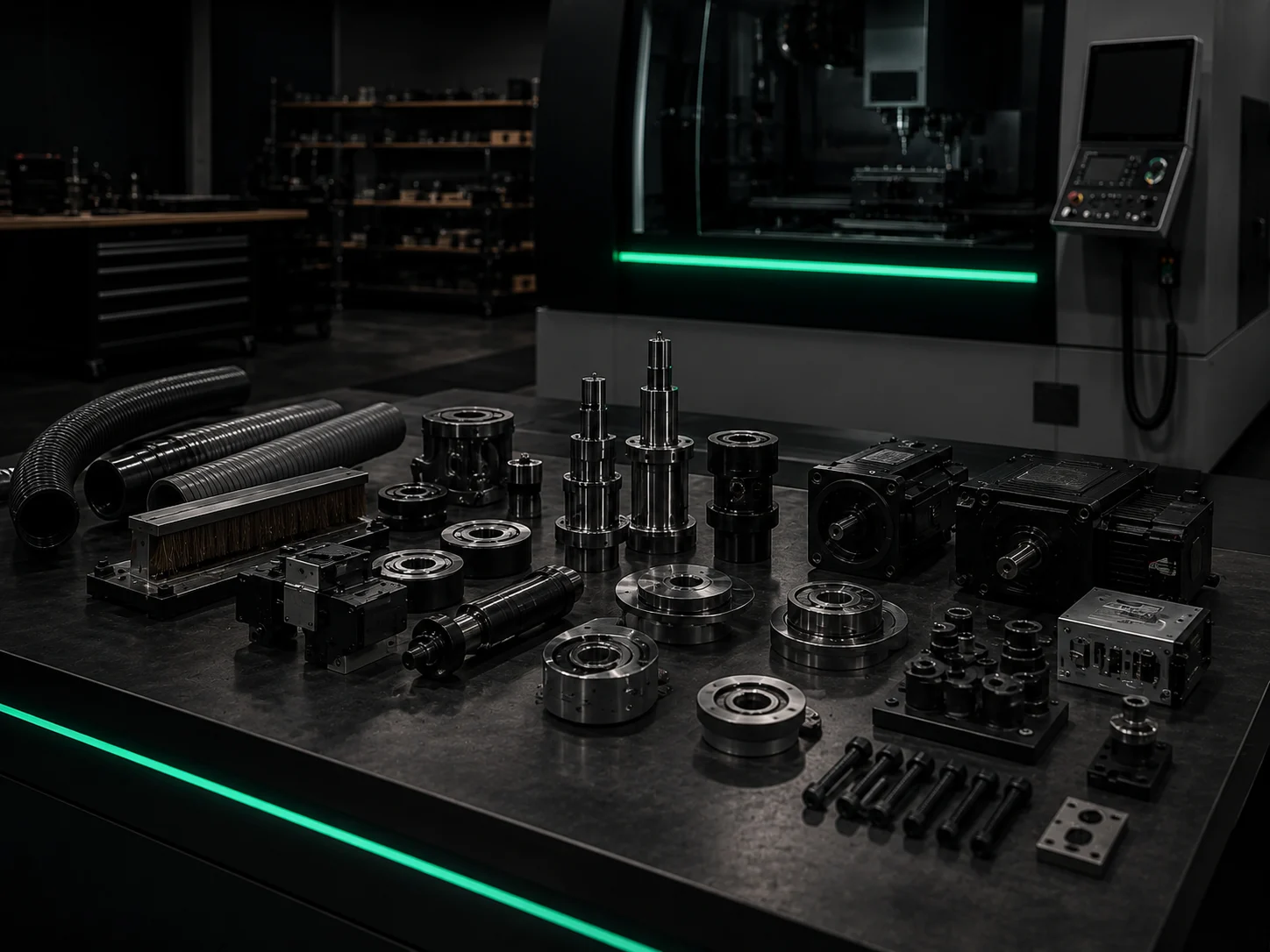 Industrial woodworking-machine replacement parts