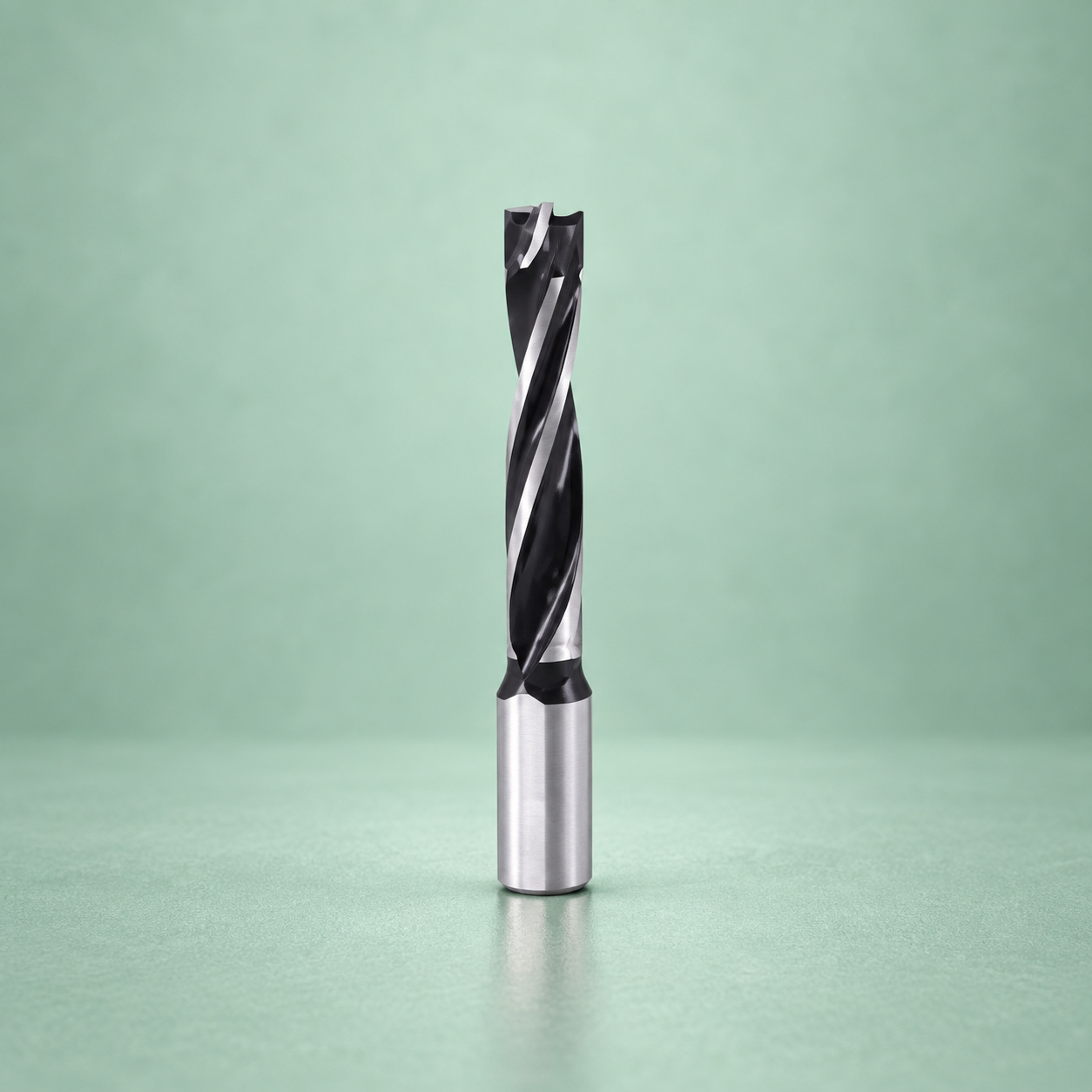 Black spiral boring bit