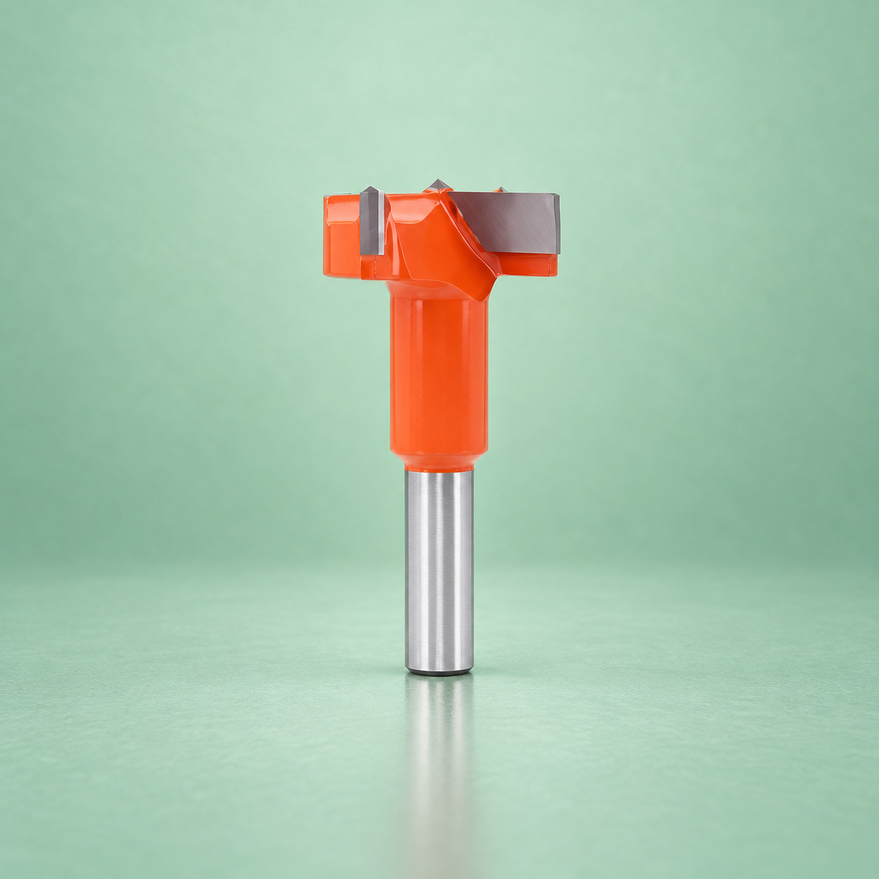 Orange large-diameter boring bit