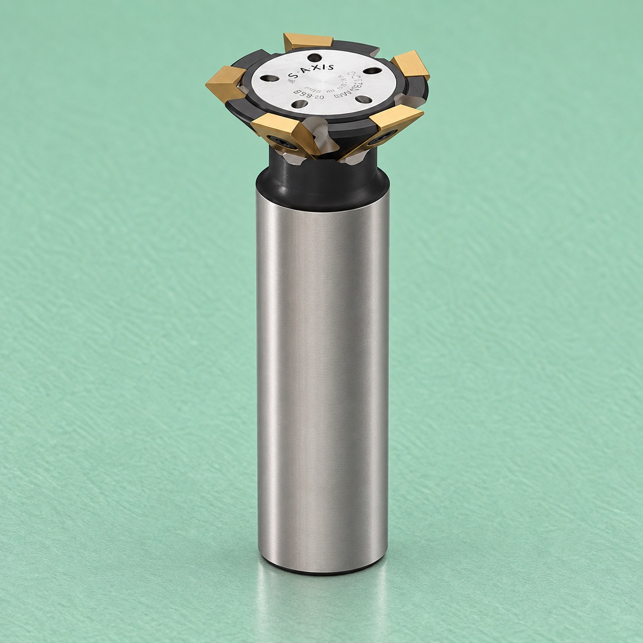 Inserted dovetail cutter with multiple replaceable carbide inserts