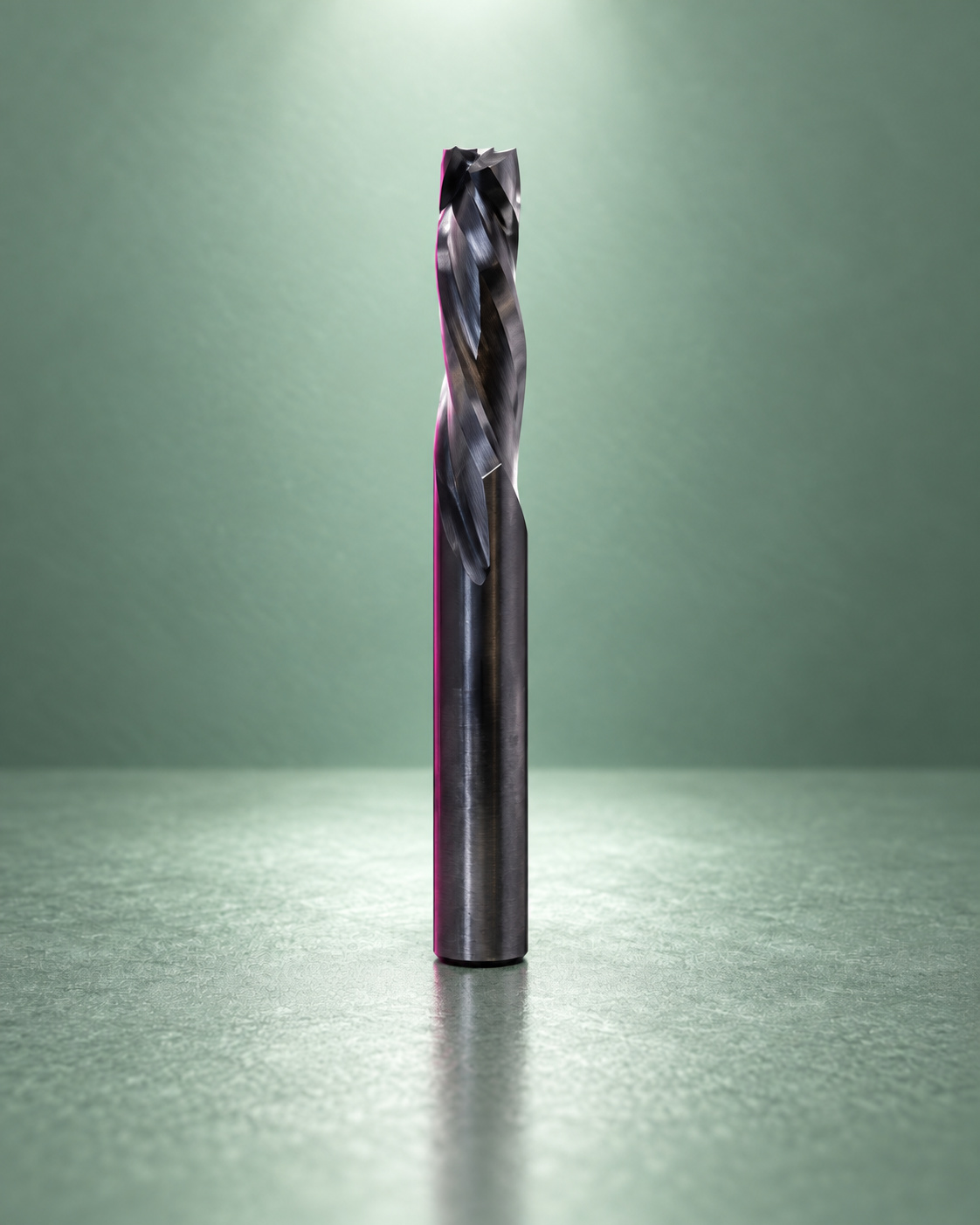 Upcut / Downcut Spirals — Two-Flute Compression Router Bit
