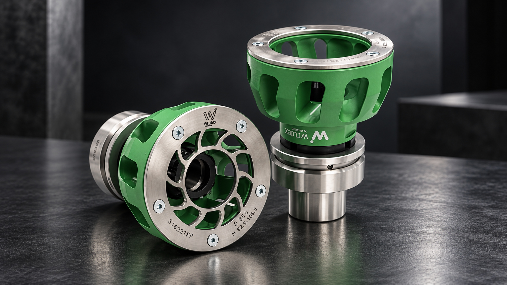 Wirutex Green Tool Holder Assemblies